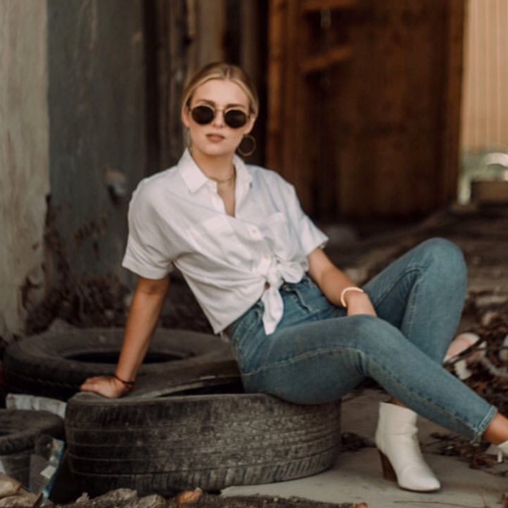 Madewell Box Button Down - image 1